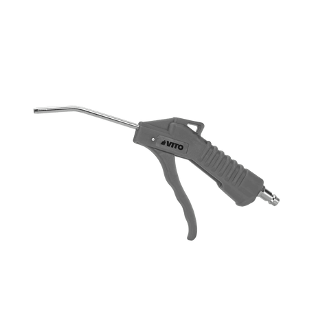 VITO Einstellbare Reinigungspistole 100 mm - 10 bar, Anschlussgewinde 1/4-6 mm, Schnellkupplung - Ausblaspistole - Pro Power - VIPLSR100 - Tools.de TP Profishop GmbH