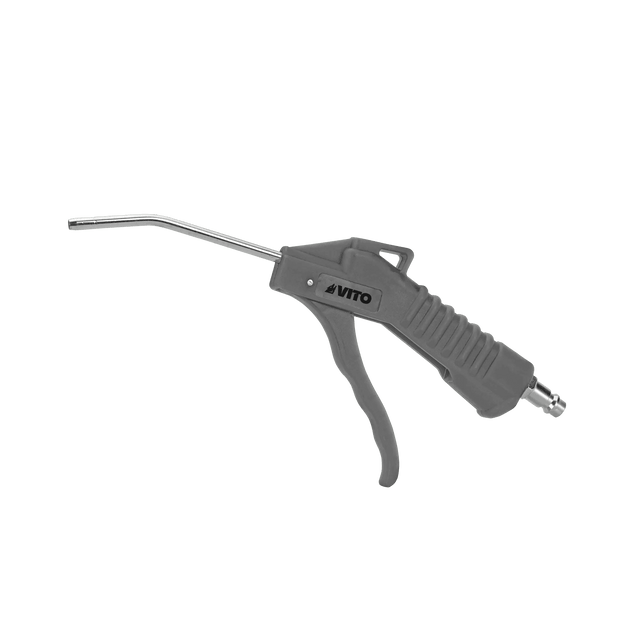 VITO Einstellbare Reinigungspistole 100 mm - 10 bar, Anschlussgewinde 1/4-6 mm, Schnellkupplung - Ausblaspistole - Pro Power - VIPLSR100 - Tools.de TP Profishop GmbH