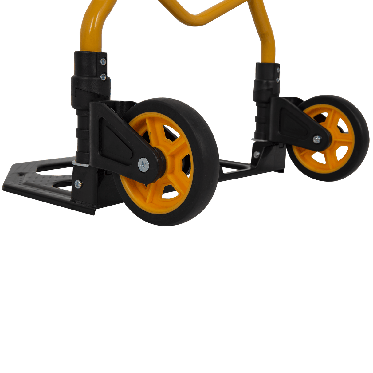 VITO Faltbare Sackkarre | 80kg Tragkraft | Handkarre zum klappen - Transportkarre | klappbar | Tragkraft 80 kg | robuste Sackkarre | große Schaufel | Stapelkarre mit Vollgummi-Bereifung VICTD80 - Tools.de TP Profishop GmbH