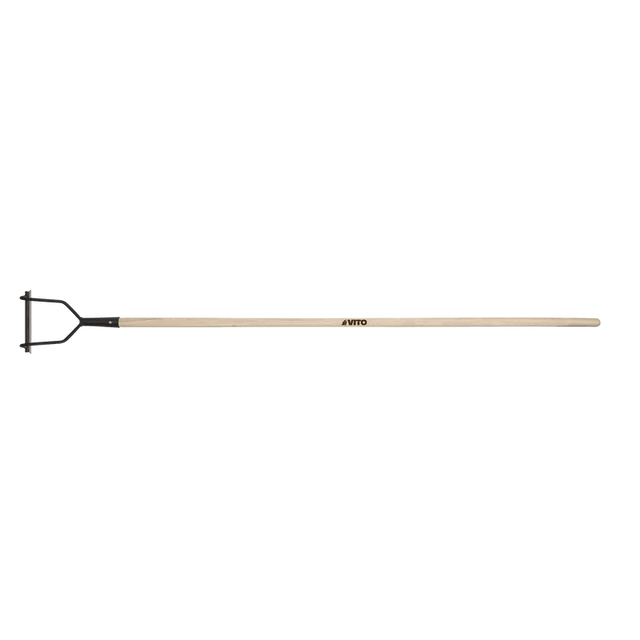 VITO Gartenschaber mit Holzstiel - Klinge aus CK47-Stahl - widerstandsfähig gegen Stöße und Verschleiß - Garden - VIRPJ - Tools.de TP Profishop GmbH