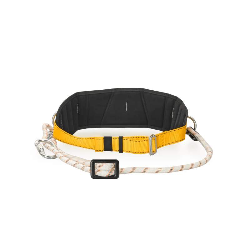 VITO Gurtzeugsatz mit Positionierungs-/Rückhalteseil - Fallschutz Absturzsicherung Dachdecker - Gerüstbau Set + Positionierungsgürtel nach CE - Security - VIKCC - Tools.de TP Profishop GmbH