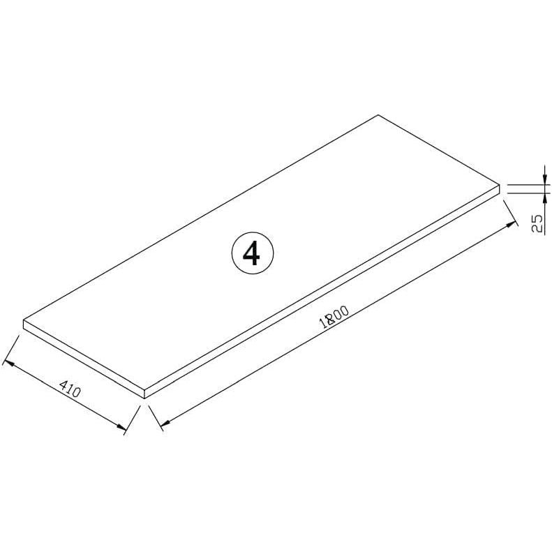 VITO Männerküche - 11-tlg. Werkstatteinrichtung Set mit Schubladen - VIAGC2