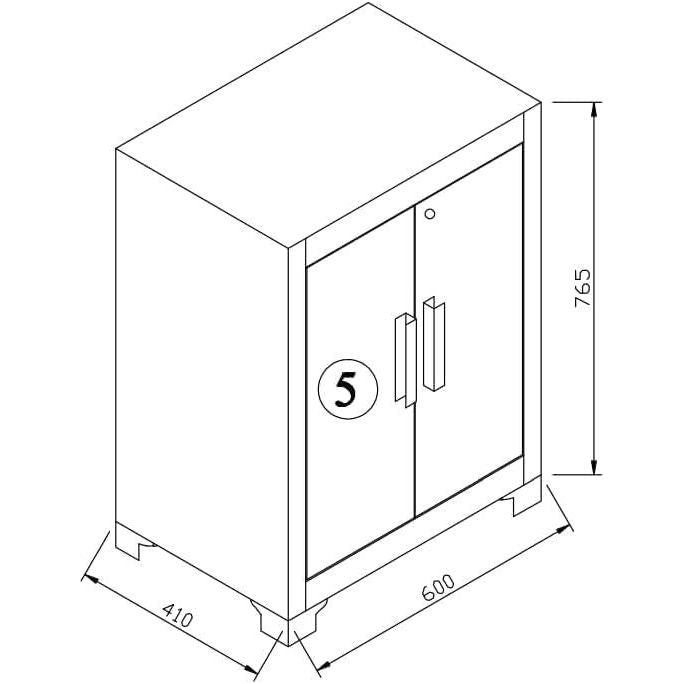 VITO Männerküche - 8-TLG Werkstatteinrichtung Set mit Schubladen ca. 198 x 50 x 200 cm, Garage Werkstatteinrichtung, Werkbank, Werkzeugschrank, Werkbank mit Holzarbeitsplatte - (VIAGC) - Tools.de TP Profishop GmbH