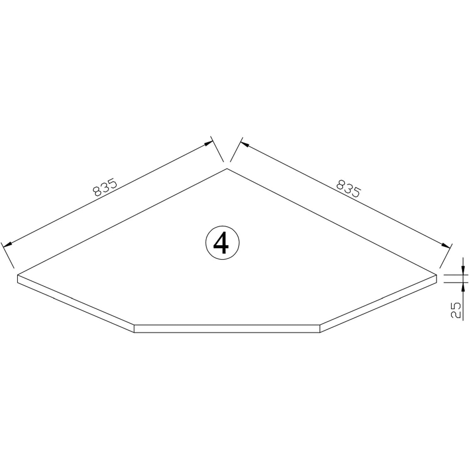 VITO Männerküche - Eckmodul - Werkstatteinrichtungs Set mit Schubladen 5-TLG ca. 83.5 x 83.5 x 200 cm, Garage Werkstatteinrichtung, Werkzeugschrank, Werkbank mit Holzarbeitsplatte - (VIACGC) - Tools.de TP Profishop GmbH