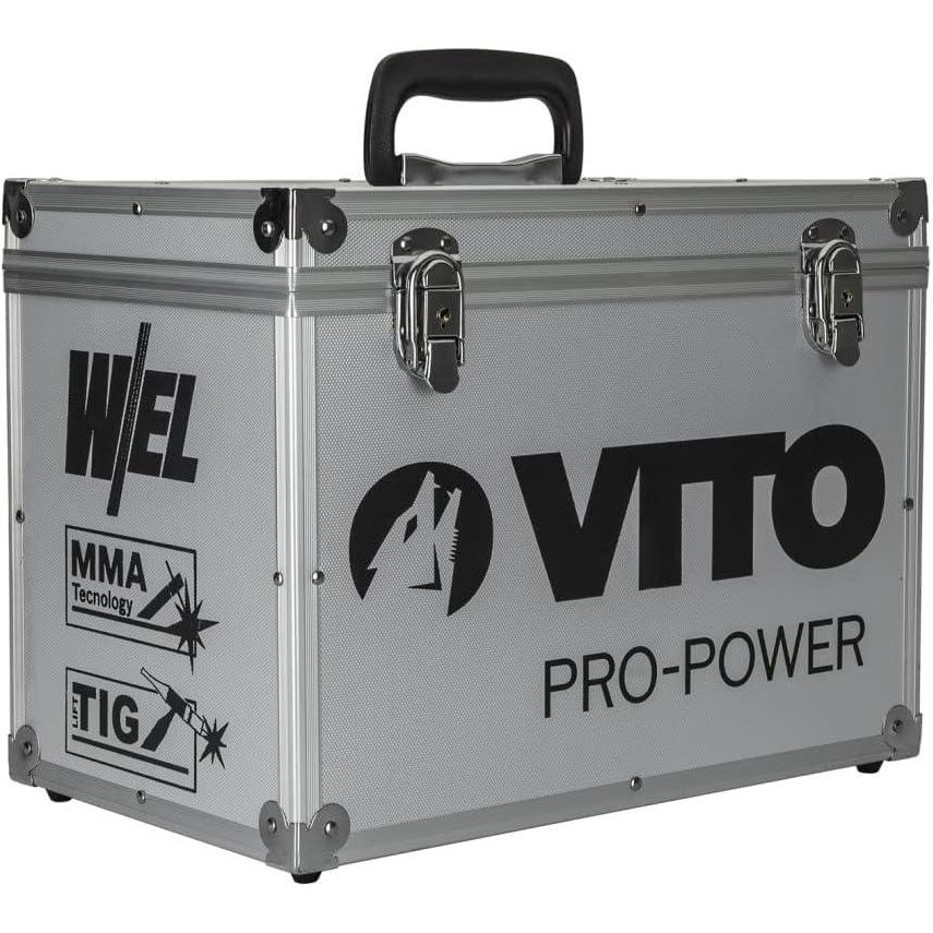 VITO Multischweißgerät LCD-Display Kombischweißgerät IGBT Schweißgerät 20-200A MMA/TIG/WIG - Aluminium Schweißen - Schweißgerät Elektrode - Inverter Schweissgerät - Elektroden Inverter - VII250A - Tools.de TP Profishop GmbH