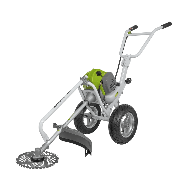 VITO Radfreischneider 52cc - Freischneider auf Rädern - Kraftstoff-Zündkapseln, leichtes Startsystem, leichtes Schieben, luftbereifte Räder - Garden - VIRR52E - Tools.de TP Profishop GmbH