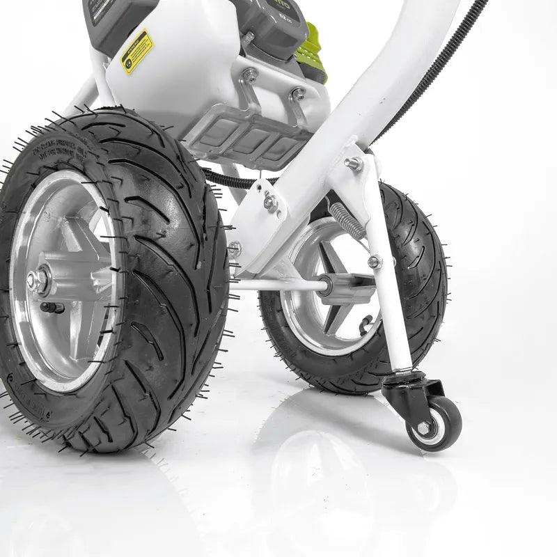 VITO Radfreischneider 52cc - Freischneider auf Rädern - Kraftstoff-Zündkapseln, leichtes Startsystem, leichtes Schieben, luftbereifte Räder - Garden - VIRR52E - Tools.de TP Profishop GmbH