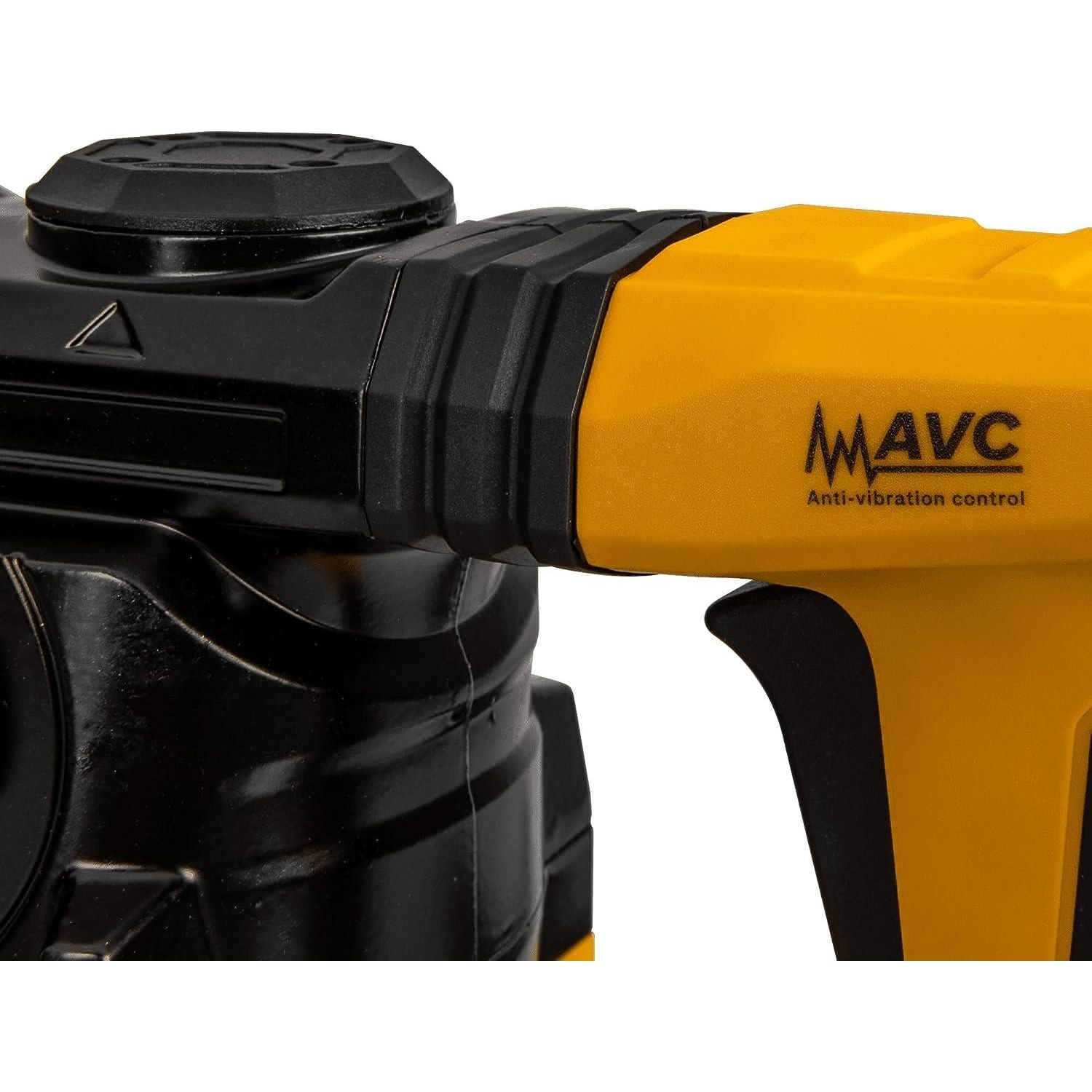 VITO ThunderPlus SDS-plus AVC Bohrhammer VIMPDP1500 1500W, 6J, Verstellung Meißelposition, variable Drehzahl, Bohr-Ø Mauerwerk 32mm, 3x SDS-plus Bohrer, Spitz- + Flachmeißel, Koffer, AntiVibration - Tools.de TP Profishop GmbH