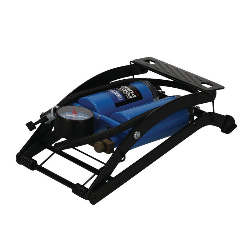 Draper Tools Fußpumpe mit Doppelzylinder D25996