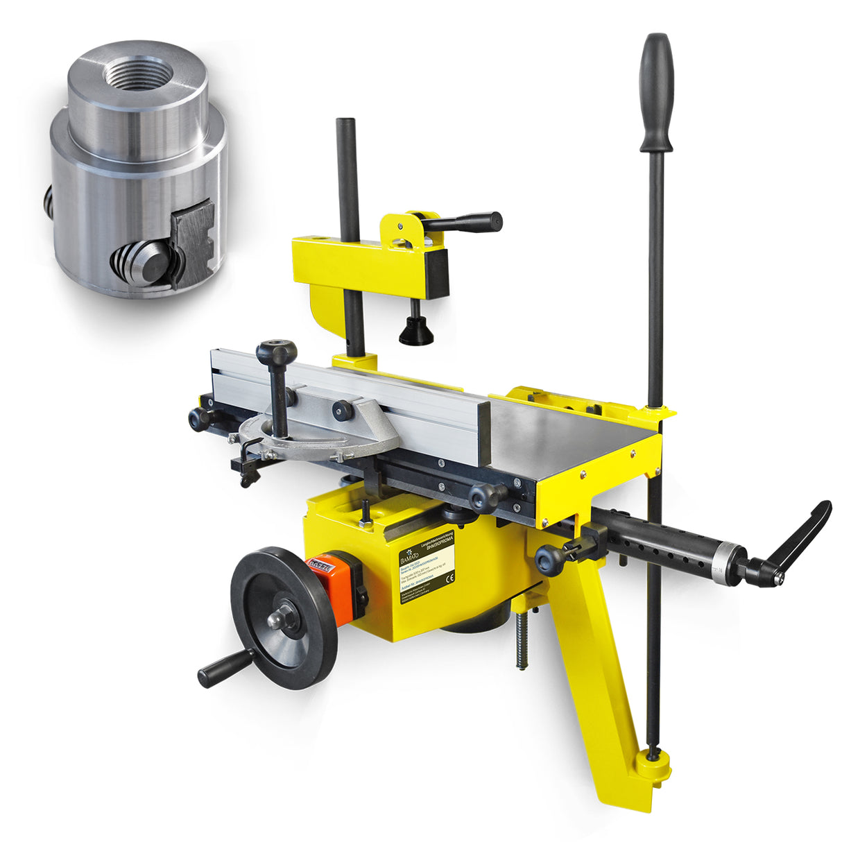 BAMATO Schlitzbohrvorrichtung für BHM-310PRO mit Westcott-Bohrfutter