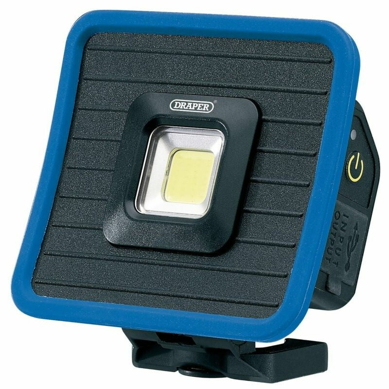 Draper Tools Arbeitsleuchte Mini/Powerbank COB LED 10W, 500-1000 Lumen, wiederaufladbar D88595