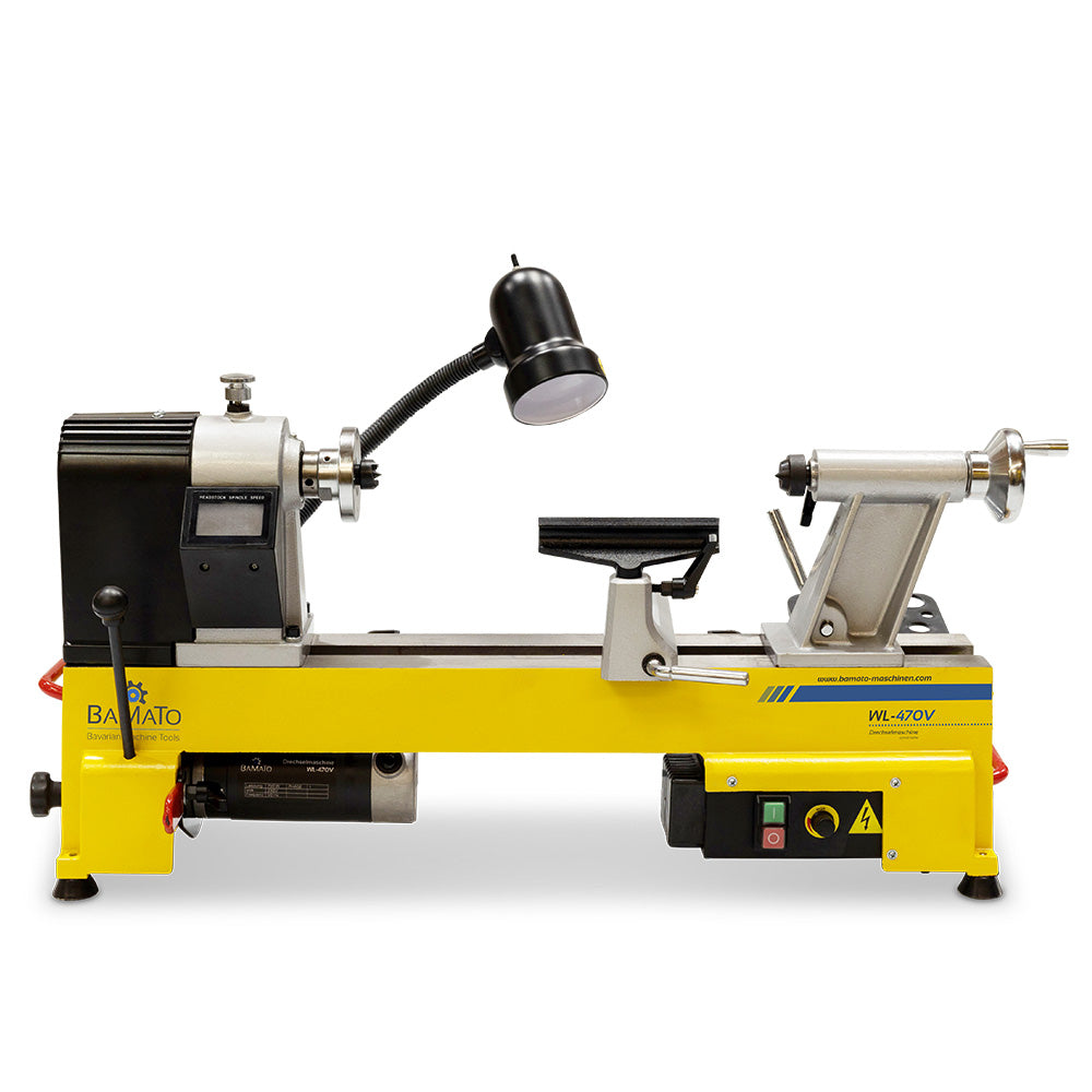 BAMATO WL-470V Drechselmaschine mit Digitalanzeige