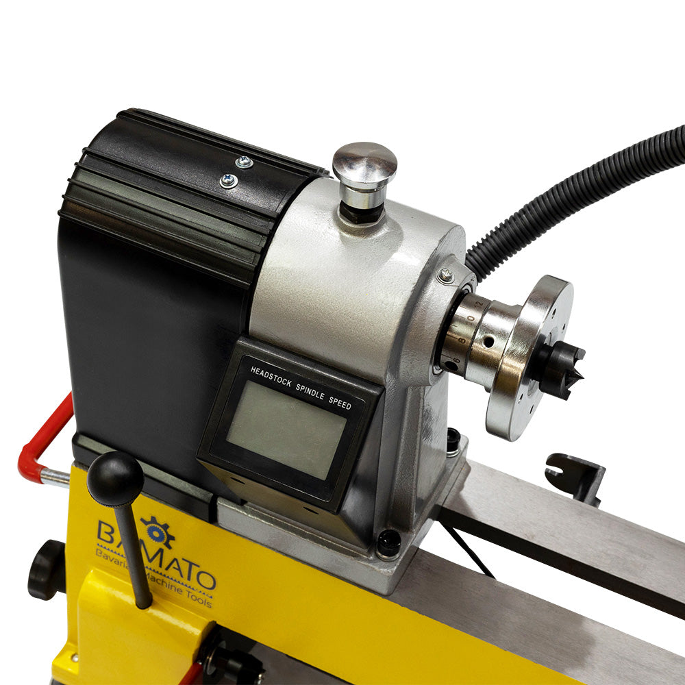 BAMATO WL-470V Drechselmaschine mit Digitalanzeige
