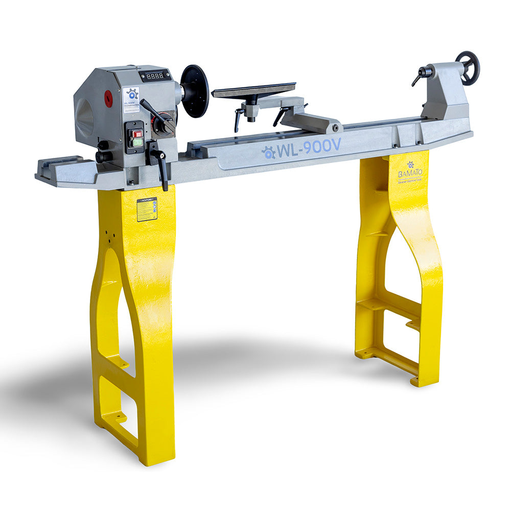 BAMATO WL-900V Drechselmaschine mit drehbarem Spindelstock