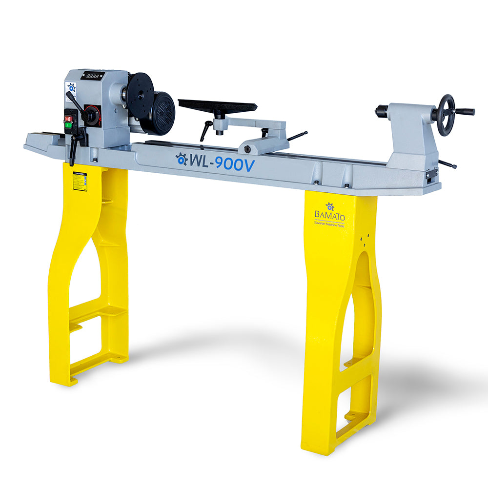 BAMATO WL-900V Drechselmaschine mit drehbarem Spindelstock