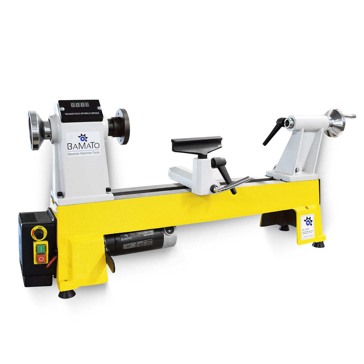 BAMATO WL-460V Drechselmaschine mit variabler Geschwindigkeit
