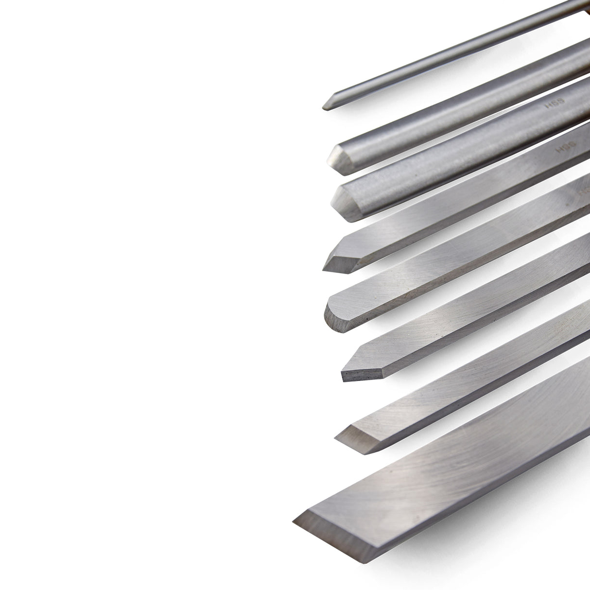 BAMATO HSS Meißel 8-teilig in Holzbox