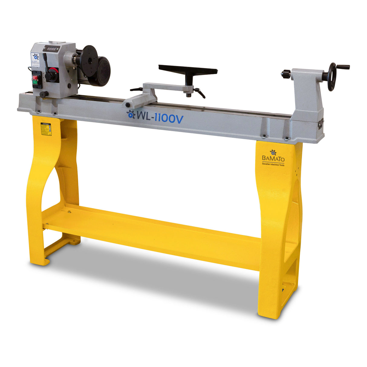 BAMATO WL-1100V Drechselmaschine mit drehbarem Spindelstock