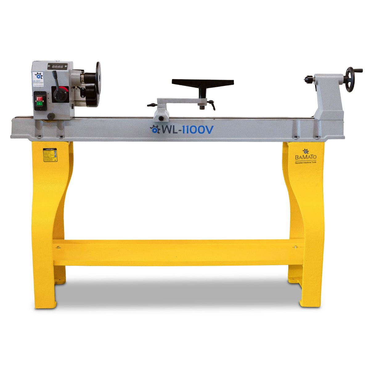 BAMATO WL-1100V Drechselmaschine mit drehbarem Spindelstock