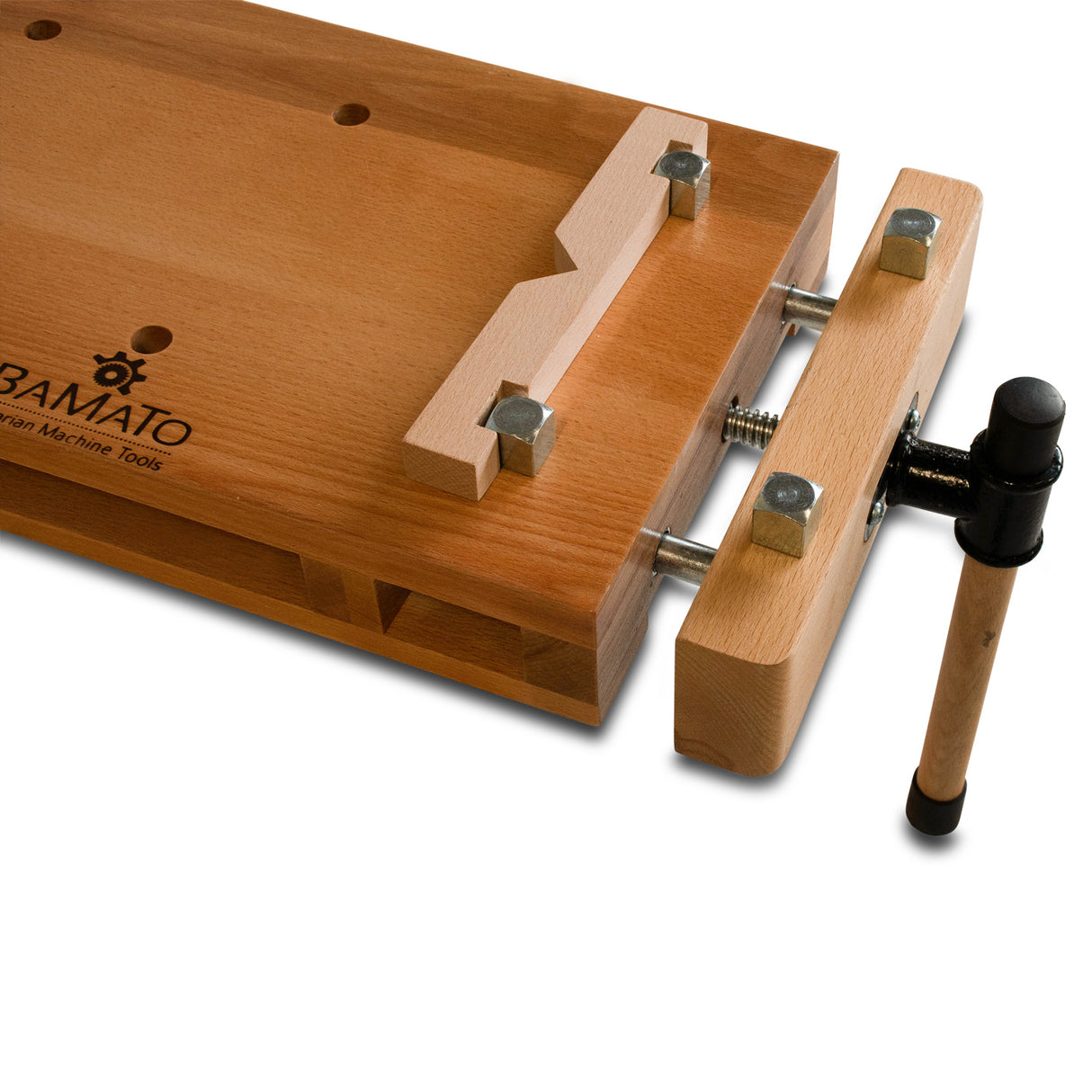 BAMATO mobile Werkbank WORK-530 aus Massivholz