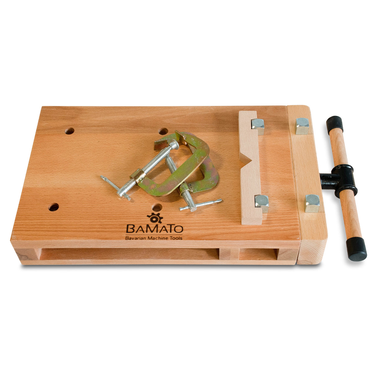 BAMATO mobile Werkbank WORK-530 aus Massivholz