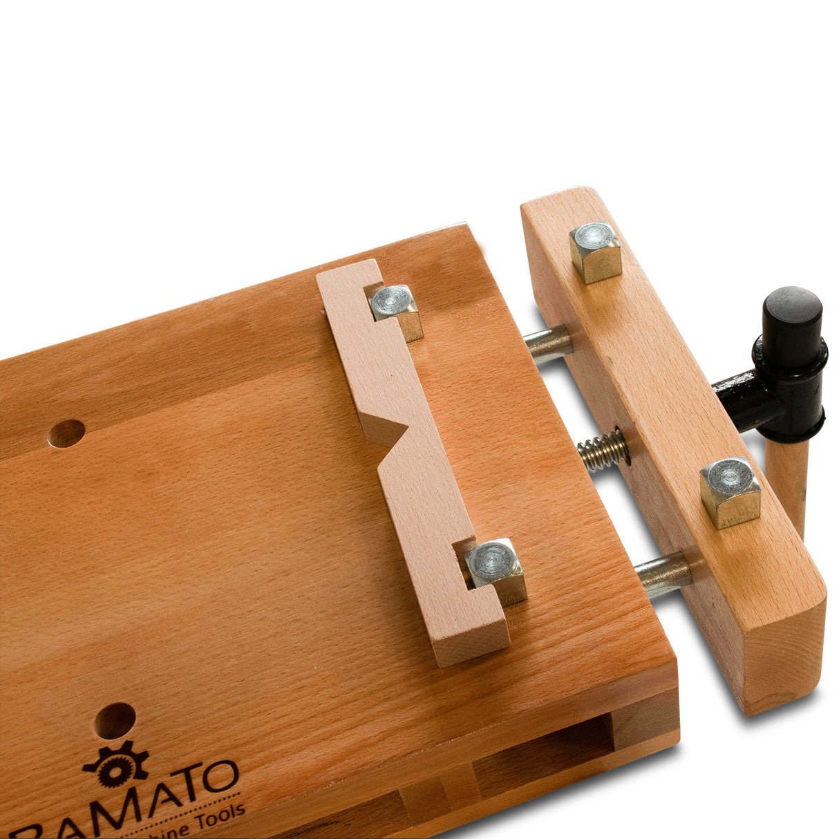 BAMATO mobile Werkbank WORK-530 aus Massivholz