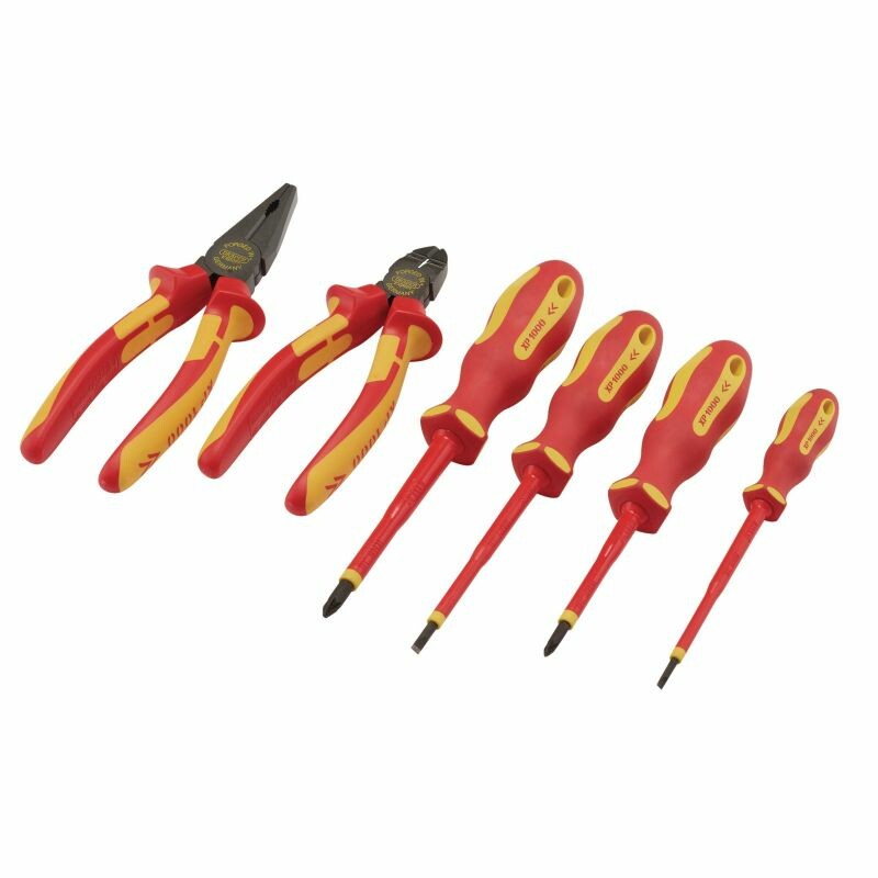 Draper Tools XP1000 Schraubendreher- und Zangensatz, VDE, 6-teilig D94848