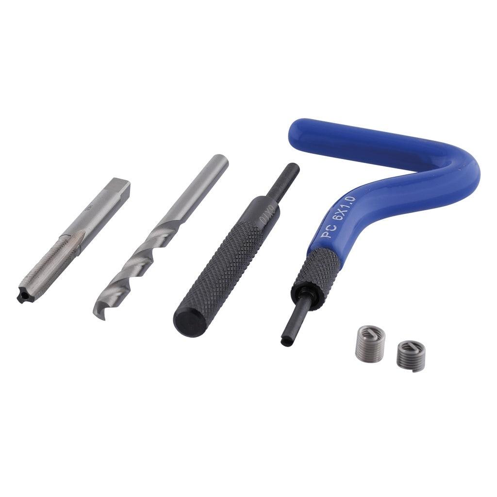 XPTools Gewinde-Reparaturset M6 x 1.0 - Komplettes Kit zur Gewindereparatur - TR06M100 - Tools.de TP Profishop GmbH