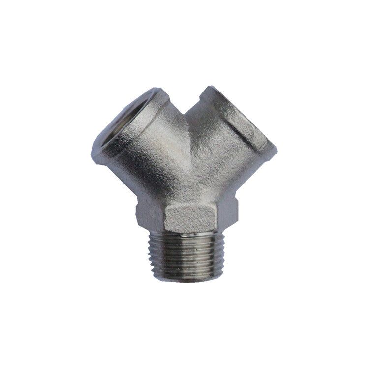 Deltach Y-Stück 1/4", 1x Außengewinde und 2x Innengewinde JWL627222