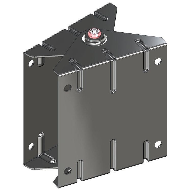 Deltach Schwenkbare Halterung für Rollen 712042, -44,-48,-60 712507