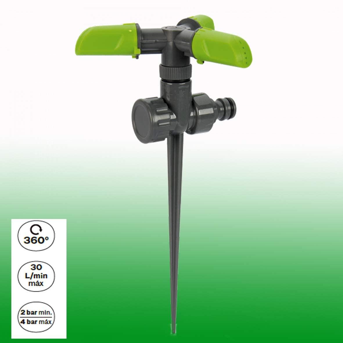 360 Grad Drehsprinkler Rasensprenger Rasensprinkler Kreisregner Beet Bewässerung - Tools.de TP Profishop GmbH