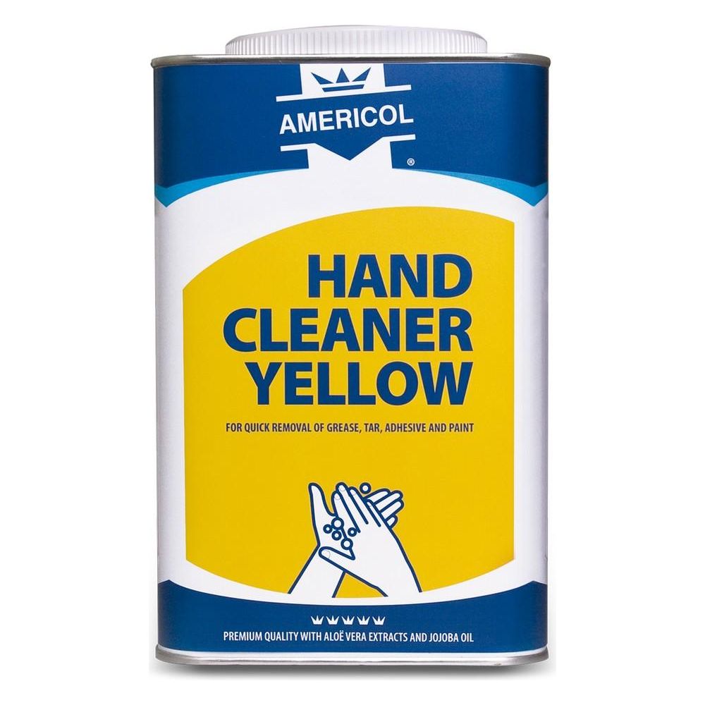 AMERICOL Handreiniger Gelb 4,5 Liter - zur schnellen Entfernung von Fett, Teer, Klebstoff und Farbe - Hand Cleaner Yellow - HC45LBY - 7,65 €/L - Tools.de TP Profishop GmbH