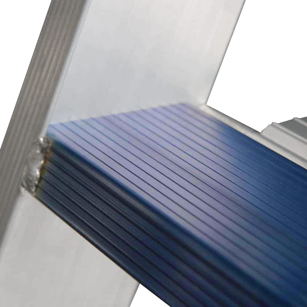 ASC Doppel Stehleiter - 6 Stufen - Robuste, beidseitig begehbare Profiqualität - NEN 2484 / EN 131 konform - ADT6 - Tools.de TP Profishop GmbH