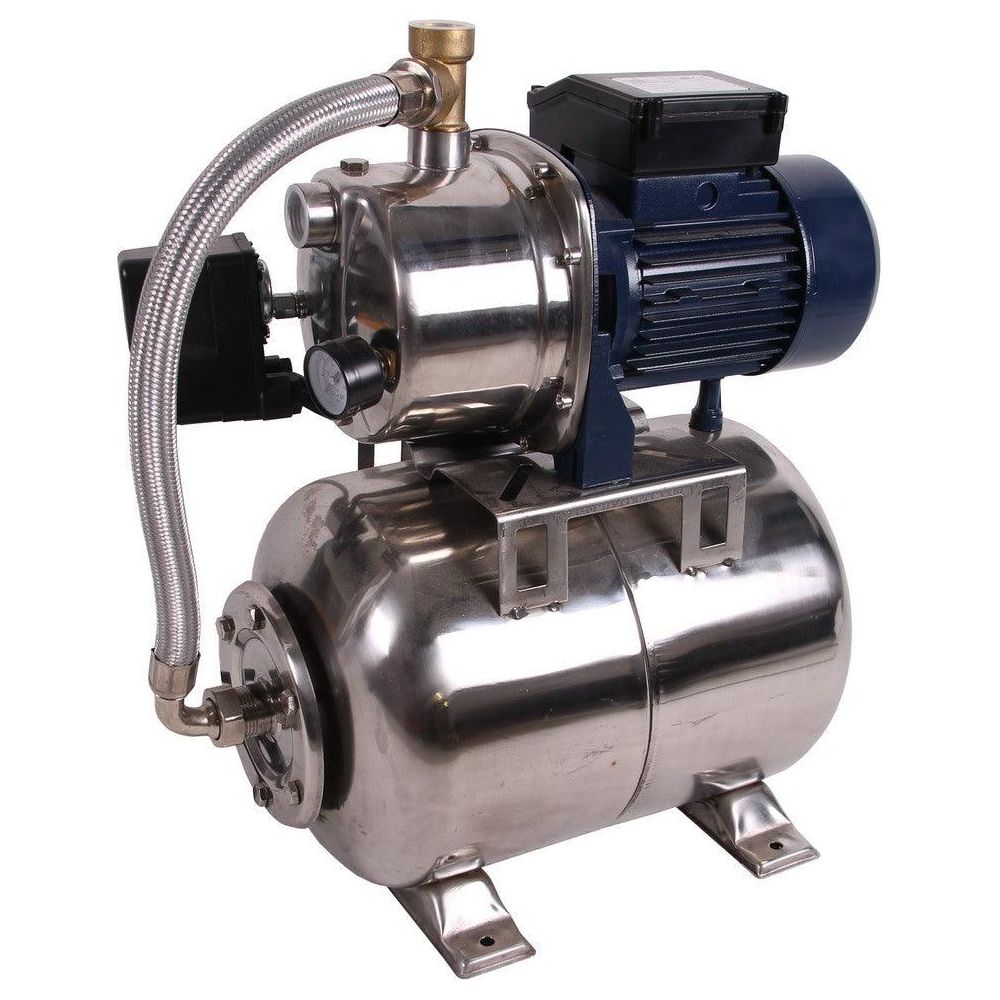ASPIRA Hauswasserwerk Edelstahl 0.75 kW - 24 Liter Tank - MJS100AUTORVS - Tools.de TP Profishop GmbH