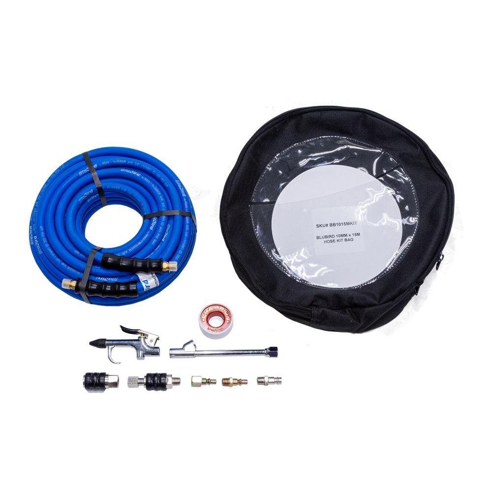 Blubird Druckluftzubehörsatz 10 Stück - BB1015MKIT - 3,70 €/m - Tools.de TP Profishop GmbH