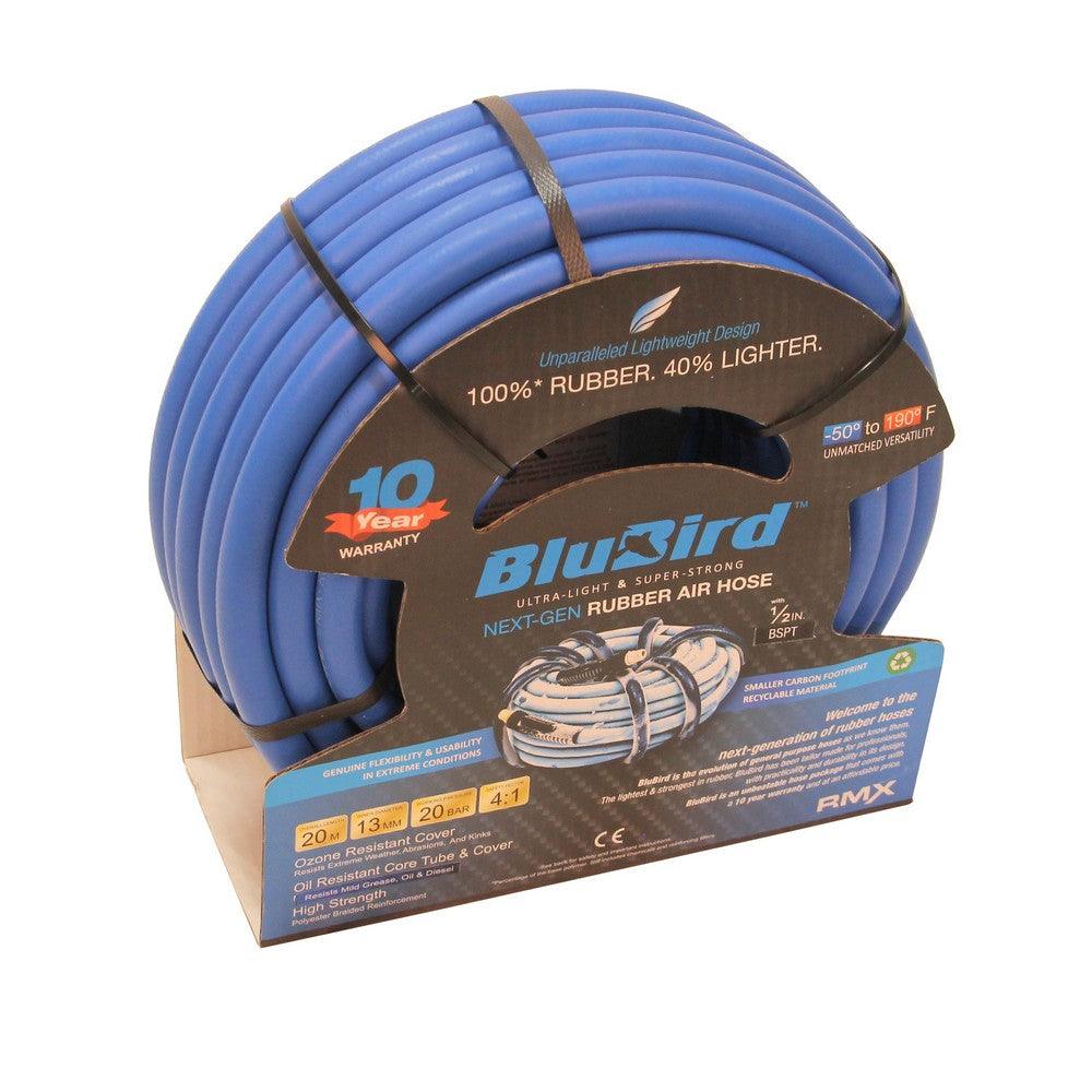 Blubird Luftschlauch Gummi 13 mm 20 m mit Gewinde - BB1320M - 3,73 €/m - Tools.de TP Profishop GmbH
