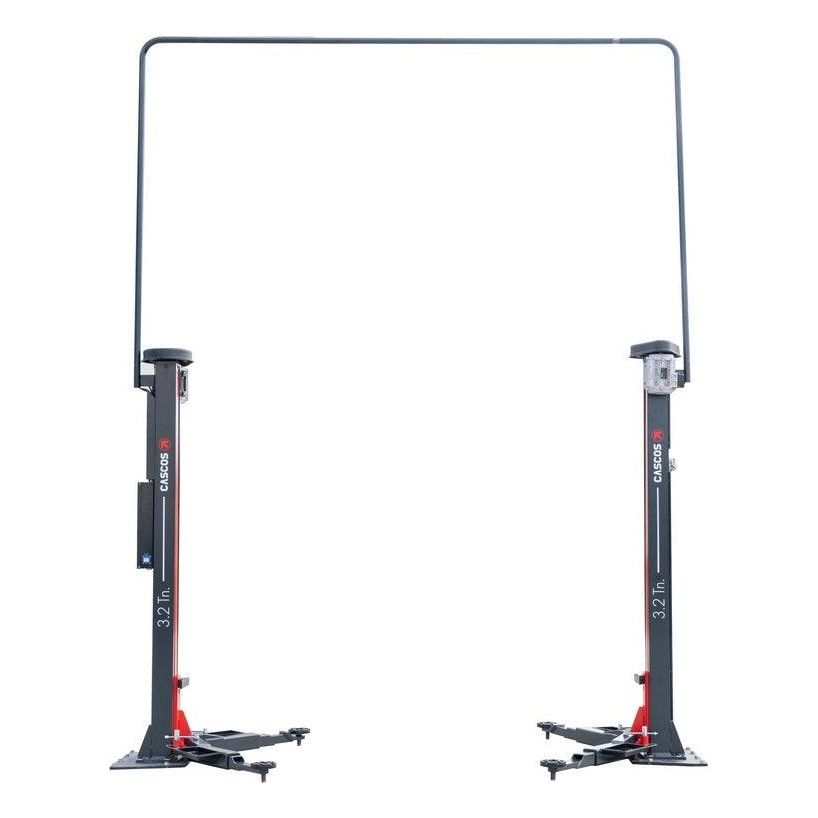 Cascos Zwei Säulen Spindel Hebebühne 3200 kg bodenlos Confort - 13120SC - Tools.de TP Profishop GmbH
