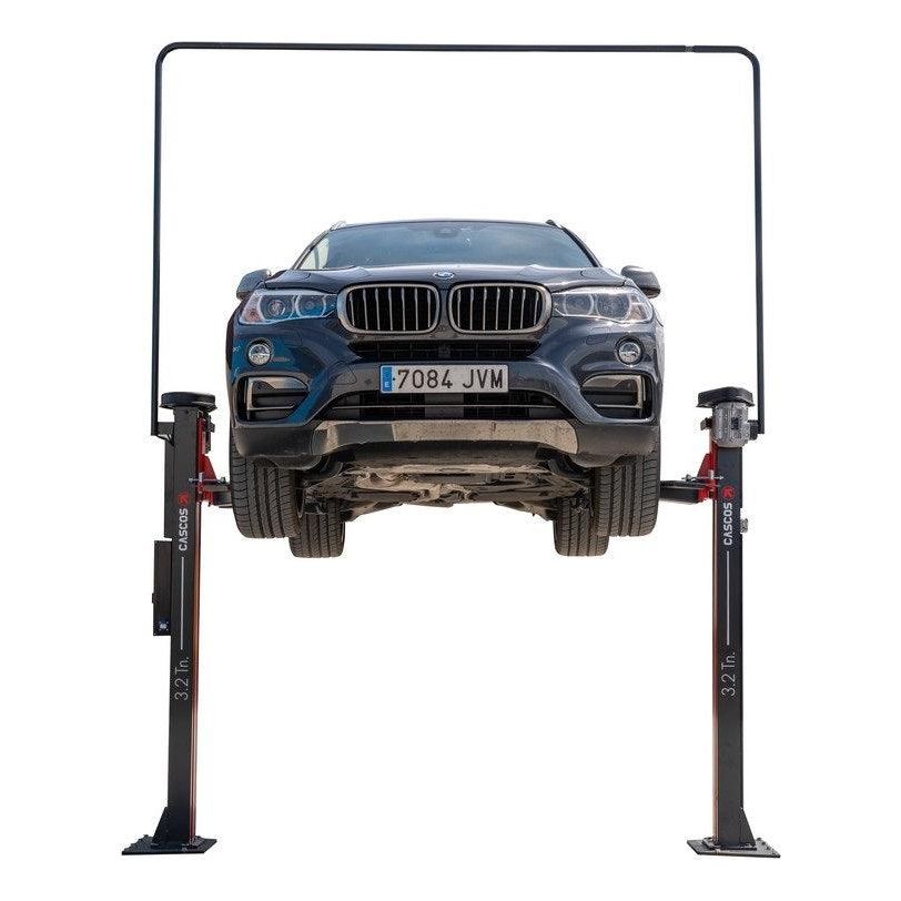 Cascos Zwei Säulen Spindel Hebebühne 3200 kg bodenlos Confort - 13120SC - Tools.de TP Profishop GmbH