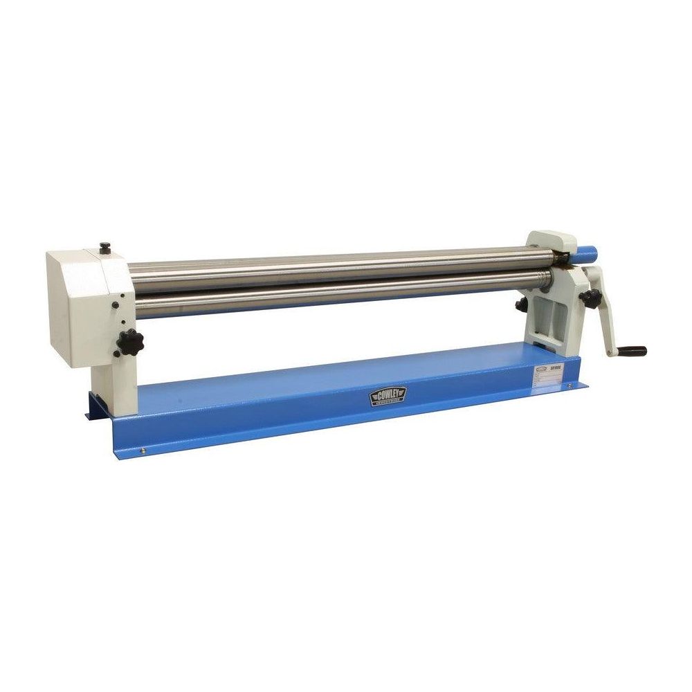 Cowley 3-Walzen Rundbiegemaschine 0,8 x 1000 mm Rollenbiegemaschine für Bleche bis 1000 mm, Biegemaschine - SR1000 - Tools.de TP Profishop GmbH
