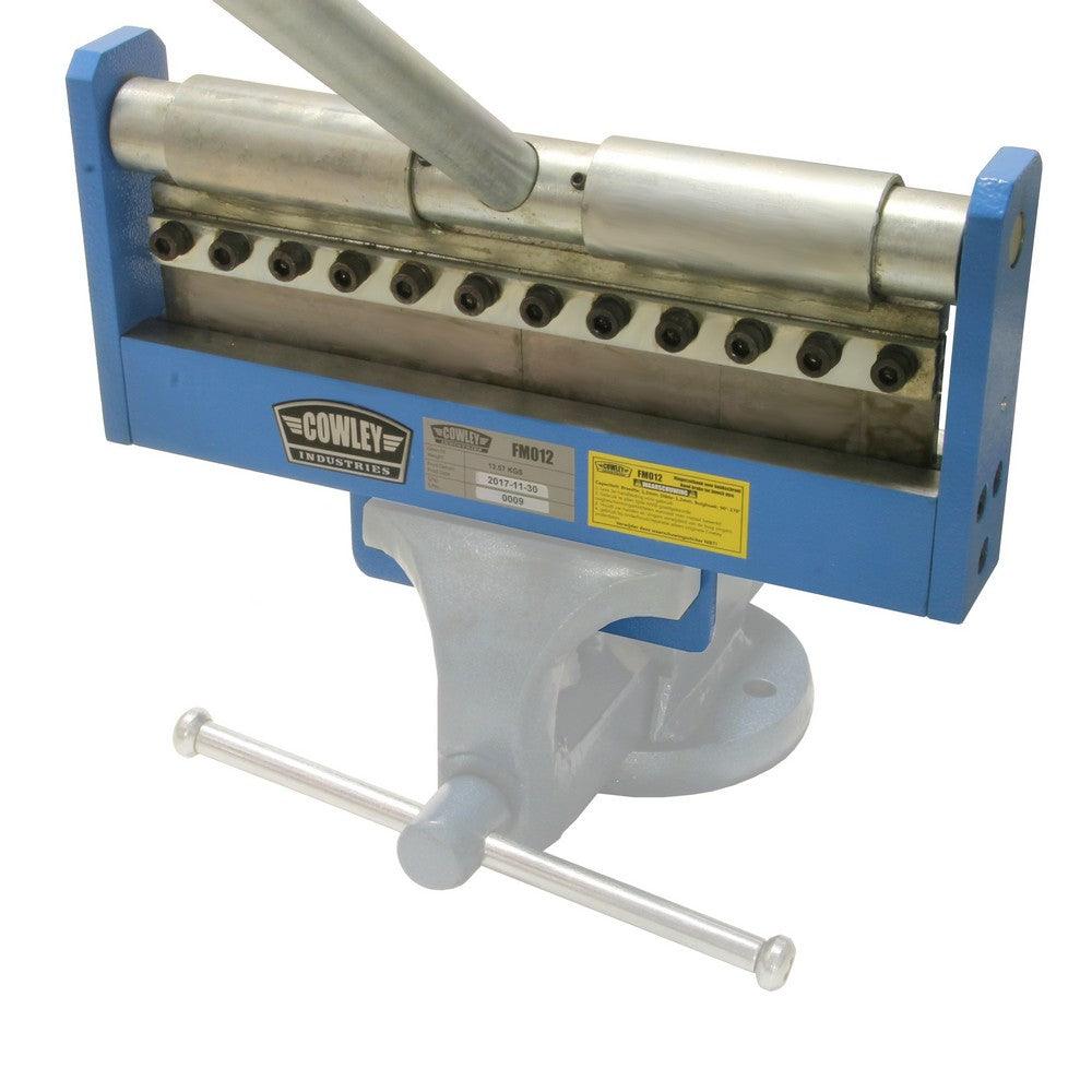Cowley Abkantmaschine Biegegerät Abkantbank 300 mm x 1,2 mm, Schraubstock geeignet - FM012 - Tools.de TP Profishop GmbH
