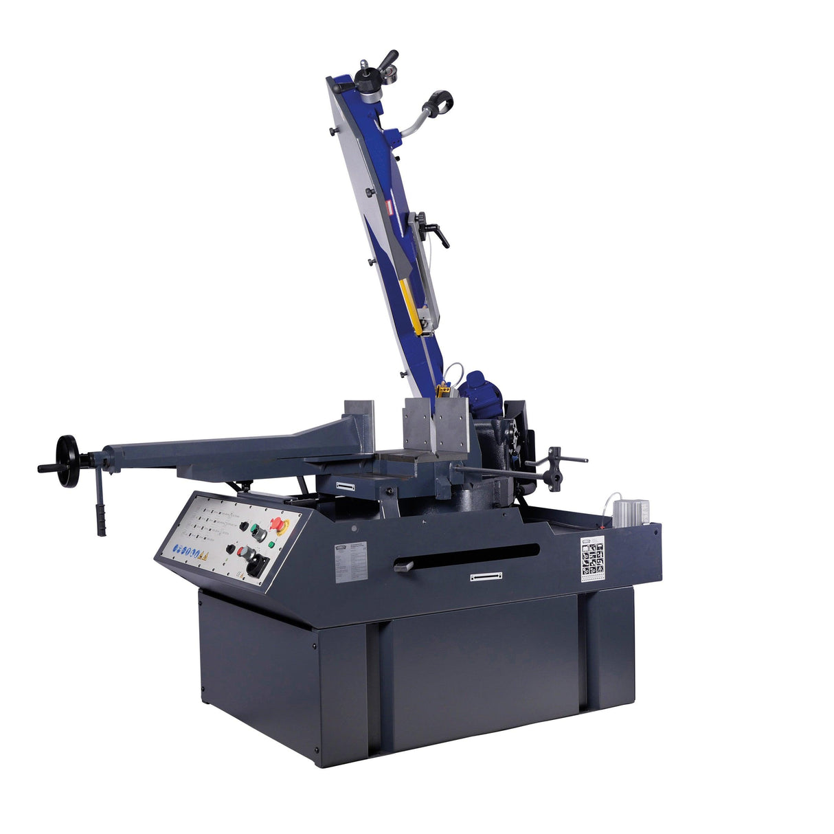 Cowley Profi Metallbandsäge, Bandsäge Hydraulisch 355 mm 400V - Automatischer / Hydraulischer Vorschub mit Sägeblattsystem - BS355N - Tools.de TP Profishop GmbH