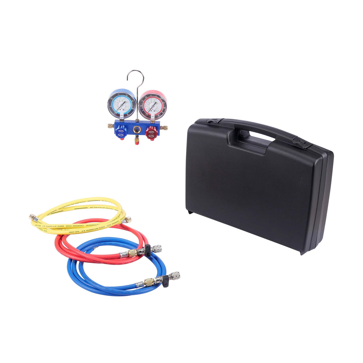 Fabbri Klimaanlagen Prüfung Satz - Manometer-Set / Klima-Diagnose-Set MMR32410A - Tools.de TP Profishop GmbH