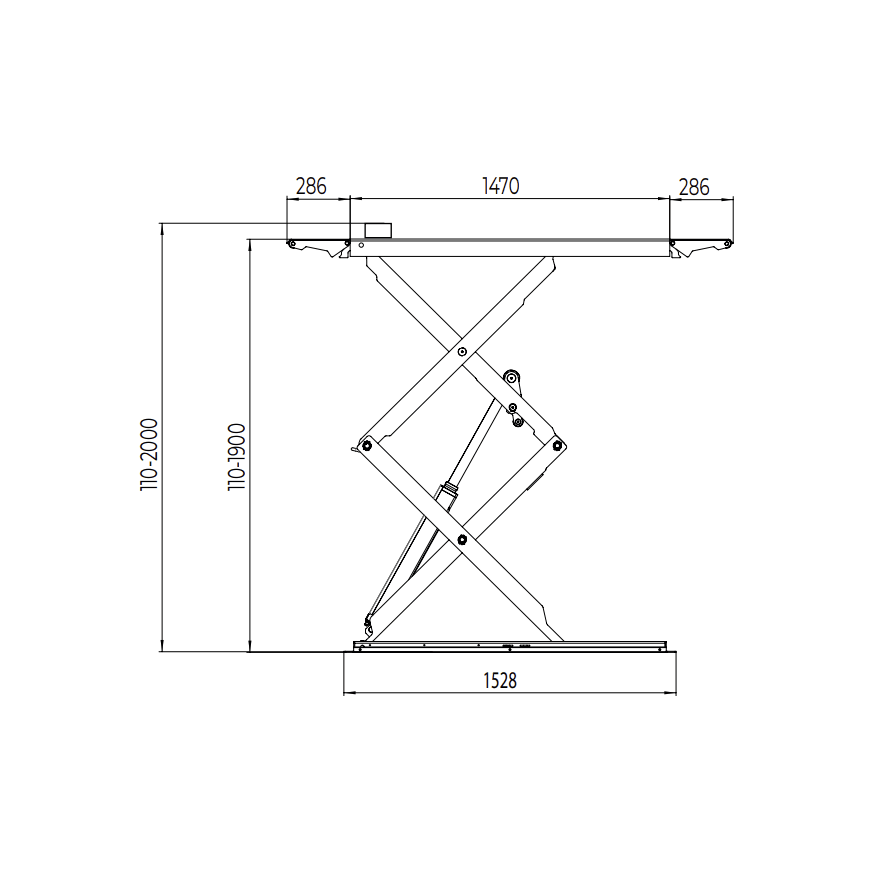Falco Sollevatori Doppelscherenhebebühne Master-Slave-System 3500kg 400V / Hebebühne VL8235A - Tools.de TP Profishop GmbH