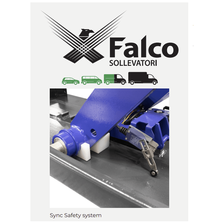 Falco Sollevatori mobile Hebebühne 3000kg 230V, 2 getrennte Ölkreisläufe, Midrise Scherenhebebühne VL75F230B - Tools.de TP Profishop GmbH
