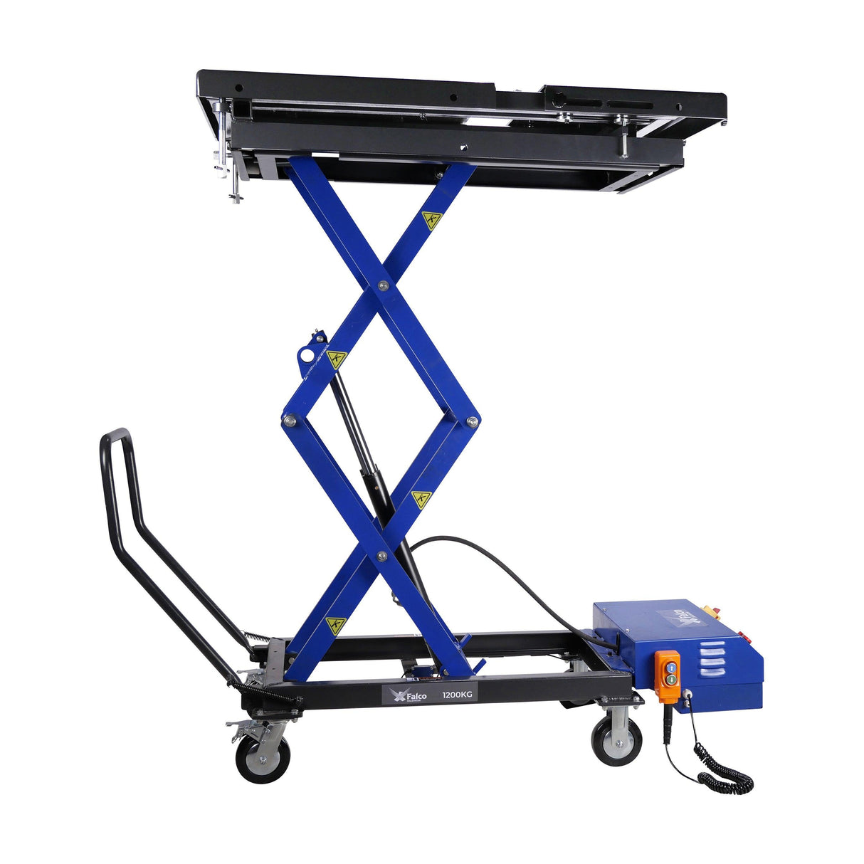 Falco Sollevatori Mobiler Akku Hubtisch 1200kg LT1200E - Tools.de TP Profishop GmbH