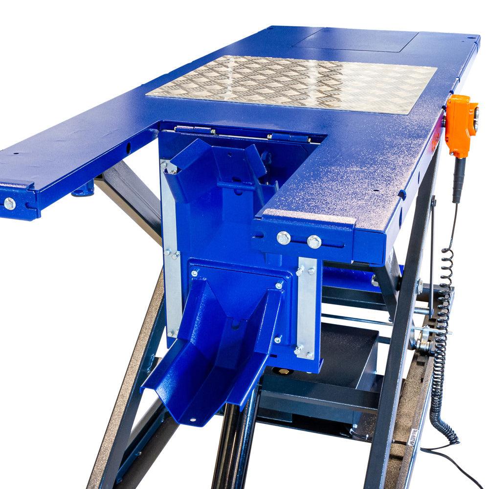 Falco Sollevatori Universal Hebebühne Profi 1000kg Hubtisch - Motorradhebebühne Elektroantrieb / Hebebühne MLP100KE - Tools.de TP Profishop GmbH