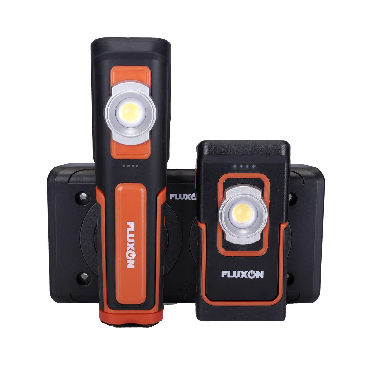 Fluxon Arbeitslampe LED 2er-Set drahtlos aufladbar Arbeitsleuchte Leuchte - WL56SET - Tools.de TP Profishop GmbH