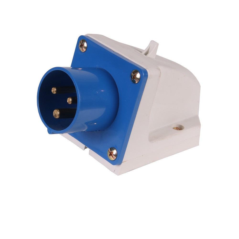 Fluxon CEE Industrieller Wandstecker - 3 polig 16A - Stecker Wand - WMM16A3 - Tools.de TP Profishop GmbH