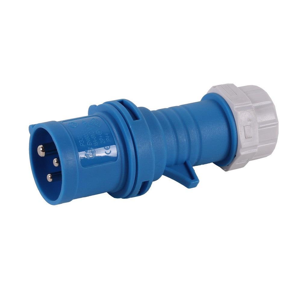 Fluxon CEE Stecker - 3 polig 16A 250V - IP44 - IP16A3P - Tools.de TP Profishop GmbH