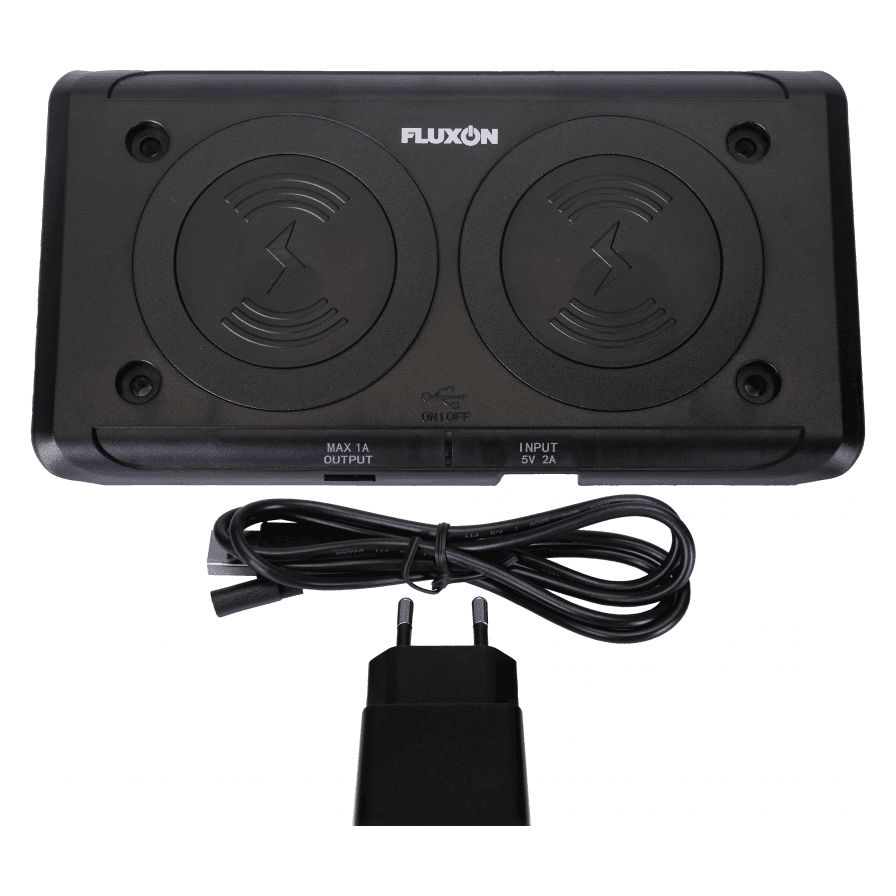 Fluxon Drahtlose Ladestation / Ladesystem / QI-kompatibel - WCD02 - Tools.de TP Profishop GmbH